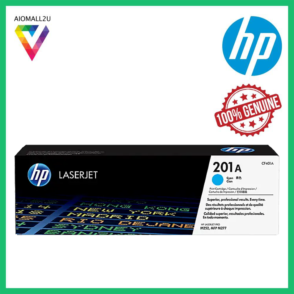 HP CF401A 201A Toner - Cyan
