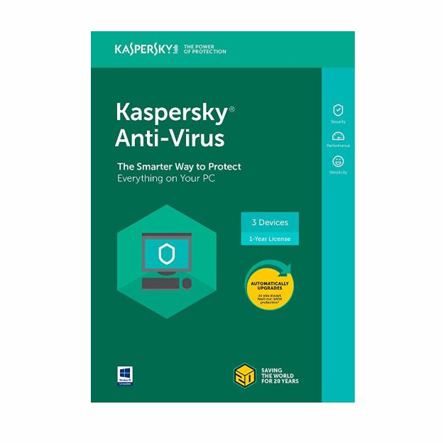 Kaspersky Antivirus - 3 Devices 1 Year